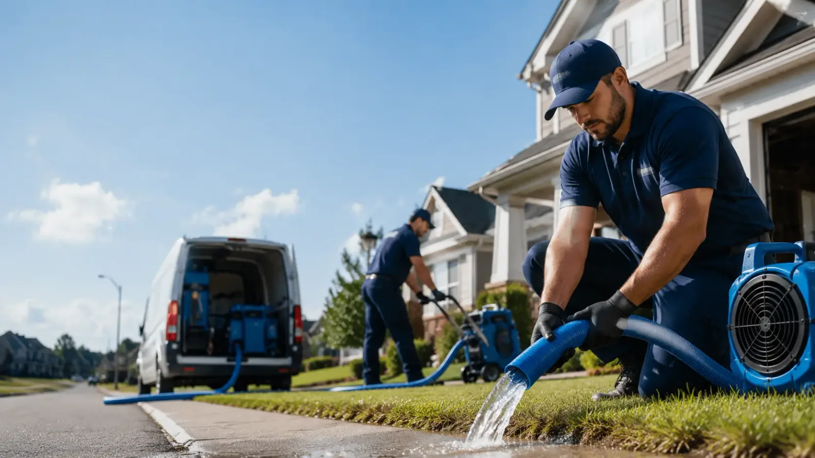 Flood Damage Restoration in Mexico, IN